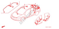 BEDRADINGSBUNDEL(RH) (4) voor Honda CIVIC 1.6 LXI 4 deuren 5-traps automatische versnellingsbak 2007