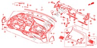 INSTRUMENTEN PANEEL(LH) voor Honda CIVIC 1.6 S 4 deuren 5-traps automatische versnellingsbak 2007