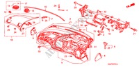 INSTRUMENTEN PANEEL(RH) voor Honda CIVIC 1.6 SE 4 deuren 5-traps automatische versnellingsbak 2006
