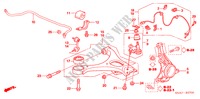 KNOKKEL voor Honda CIVIC 1.6 LXI 4 deuren 5-traps automatische versnellingsbak 2007