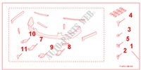 ONDERSPOILER VOOR (PRIMER) voor Honda CIVIC 1.8 ES 4 deuren 6-versnellings handgeschakelde versnellingsbak 2006