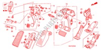 PEDAAL(LH) voor Honda CIVIC 1.8 LS 4 deuren 6-versnellings handgeschakelde versnellingsbak 2007