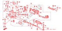 P.S. VERSNELLINGBOX(EPS) (RH) voor Honda CIVIC 1.8 S 4 deuren 6-versnellings handgeschakelde versnellingsbak 2006