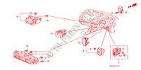 SCHAKELAAR(RH) voor Honda CIVIC 1.8 EXI 4 deuren 5-versnellings handgeschakelde versnellingsbak 2006