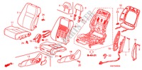 VOOR ZITTING(RH) (PASSAGIERZIJKANT) voor Honda CIVIC 1.6 SE 4 deuren 5-traps automatische versnellingsbak 2006