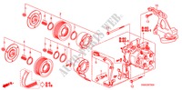 AIRCONDITIONER (COMPRESSOR) voor Honda CIVIC 1.6 VTI 4 deuren 5-traps automatische versnellingsbak 2009