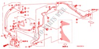 AIRCONDITIONER (SLANGEN/PIJPEN)(RH) voor Honda CIVIC 1.6 S 4 deuren 5-traps automatische versnellingsbak 2009