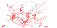 BEDRADINGSBUNDEL(LH) (1) voor Honda CIVIC EXI 4 deuren 5-versnellings handgeschakelde versnellingsbak 2009