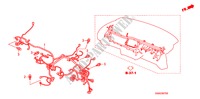 BEDRADINGSBUNDEL(RH) (2) voor Honda CIVIC 1.8 EXI 4 deuren 5-versnellings handgeschakelde versnellingsbak 2009