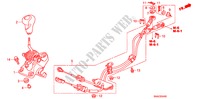 OVERSCHAKELHENDEL voor Honda CIVIC LXI 4 deuren 5-versnellings handgeschakelde versnellingsbak 2009