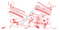 VOOR RUITESPROEIER (RH) voor Honda CIVIC 1.8 VXI 4 deuren 5-traps automatische versnellingsbak 2008