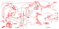 AIRCONDITIONER(SLANGEN/PIJPEN)(LH) voor Honda CIVIC 16S 4 deuren 5-traps automatische versnellingsbak 2011