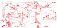 AIRCONDITIONER(SLANGEN/PIJPEN)(LH) voor Honda CIVIC 1.8 ES 4 deuren 6-versnellings handgeschakelde versnellingsbak 2011