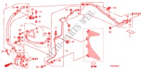 AIRCONDITIONER(SLANGEN/PIJPEN)(RH) voor Honda CIVIC 1.6 LXI 4 deuren 5-traps automatische versnellingsbak 2011