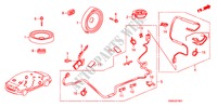 ANTENNE/LUIDSPREKER(RH) voor Honda CIVIC 1.8 VXI 4 deuren 5-traps automatische versnellingsbak 2010