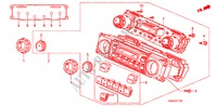 AUTO AIR CONDITIONERCONTROL(RH) voor Honda CIVIC 1.8 SE 4 deuren 5-traps automatische versnellingsbak 2010
