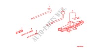 GEREEDSCHAP/KRIK voor Honda CIVIC 1.6 VTI 4 deuren 5-traps automatische versnellingsbak 2011