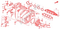 INLAAT SPRUITSTUK voor Honda CIVIC 1.8 LSSP 4 deuren 5-traps automatische versnellingsbak 2011