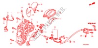 KEUZEHENDEL(RH) voor Honda CIVIC 1.6 LXI 4 deuren 5-traps automatische versnellingsbak 2011