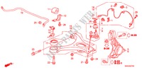 KNOKKEL voor Honda CIVIC 1.8 VXI 4 deuren 5-traps automatische versnellingsbak 2010