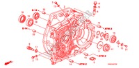 KOPPEL CONVERTER HUIS voor Honda CIVIC 1.8 LSSP 4 deuren 5-traps automatische versnellingsbak 2011