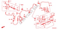 KOPPELING HOOFDCILINDER(LH) voor Honda CIVIC EXI   NON EMISSION 4 deuren 5-versnellings handgeschakelde versnellingsbak 2011