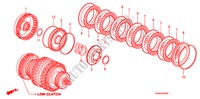 KOPPELING(LAAG) voor Honda CIVIC 1.6 VTI 4 deuren 5-traps automatische versnellingsbak 2011