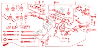 MOTOR BEDRADINGSBUNDEL voor Honda CIVIC 1.6 VTI 4 deuren 5-traps automatische versnellingsbak 2011