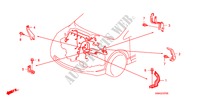 MOTOR DRAAD BUNDEL STANG voor Honda CIVIC 1.8 EXI 4 deuren 5-traps automatische versnellingsbak 2011