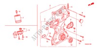 OLIEPOMP voor Honda CIVIC 1.8 LSSP 4 deuren 5-traps automatische versnellingsbak 2011