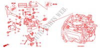 OVERSCHAKELARM/OVERSCHAKELHENDEL(6MT) voor Honda CIVIC 1.8 S 4 deuren 6-versnellings handgeschakelde versnellingsbak 2010