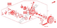 P.S. POMP voor Honda CIVIC LXI 4 deuren 5-traps automatische versnellingsbak 2011