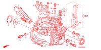 TRANSMISSIE HUIS voor Honda CIVIC 1.8 S 4 deuren 6-versnellings handgeschakelde versnellingsbak 2010