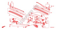 VOOR RUITESPROEIER(RH) voor Honda CIVIC 1.8 SES 4 deuren 6-versnellings handgeschakelde versnellingsbak 2010