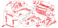 VOOR SCHOT/DASHBOARD voor Honda CIVIC 1.8 S 4 deuren 6-versnellings handgeschakelde versnellingsbak 2010