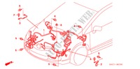 BEDRADINGSBUNDEL(LH)(1) voor Honda CIVIC HYBRID MX 4 deuren CVT versnellingsbak 2007
