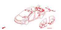 BEDRADINGSBUNDEL(LH)(4) voor Honda CIVIC HYBRID MX 4 deuren CVT versnellingsbak 2007