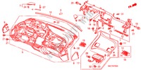 INSTRUMENTEN PANEEL(LH) voor Honda CIVIC HYBRID MX 4 deuren CVT versnellingsbak 2007