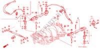 BRANDSTOF INSPUIT voor Honda LEGEND LEGEND 4 deuren 4-traps automatische versnellingsbak 1995