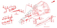 REGELHENDEL voor Honda LEGEND LEGEND 4 deuren 4-traps automatische versnellingsbak 1994