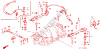 BRANDSTOF INSPUIT voor Honda LEGEND COUPE LEGEND 2 deuren 5-versnellings handgeschakelde versnellingsbak 1994