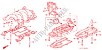 INLAAT SPRUITSTUK voor Honda LEGEND COUPE LEGEND 2 deuren 5-versnellings handgeschakelde versnellingsbak 1993