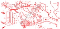 INSTALLATIEPIJP/SLANGEN(LH) voor Honda LEGEND COUPE LEGEND 2 deuren 5-versnellings handgeschakelde versnellingsbak 1993
