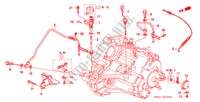 REGELHENDEL voor Honda CIVIC CRX ESI 2 deuren 4-traps automatische versnellingsbak 1994