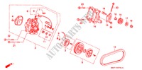 AIRCONDITIONER(COMPRESSOR) (MATSUSHITA)('92) voor Honda CIVIC LSI 3 deuren 4-traps automatische versnellingsbak 1992