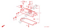 CILINDERKOP AFDEKKING (SOHC) voor Honda CIVIC LSI 3 deuren 5-versnellings handgeschakelde versnellingsbak 1992
