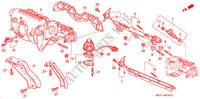 INLAAT SPRUITSTUK(PGM FI) (SOHC VTEC) voor Honda CIVIC ESI 3 deuren 5-versnellings handgeschakelde versnellingsbak 1993