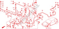 RUITESPROEIER/ KOPLAMP SPROEIERWISSER voor Honda CIVIC ESI 3 deuren 4-traps automatische versnellingsbak 1995