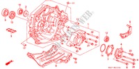 KOPPELING BEHUIZING(4WD) voor Honda CIVIC RTSI 4 deuren 5-versnellings handgeschakelde versnellingsbak 1995