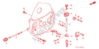 OVERSCHAKELSTANG/OVERSCHAKELHOUDER (SOHC) voor Honda CIVIC LSI 4 deuren 5-versnellings handgeschakelde versnellingsbak 1993